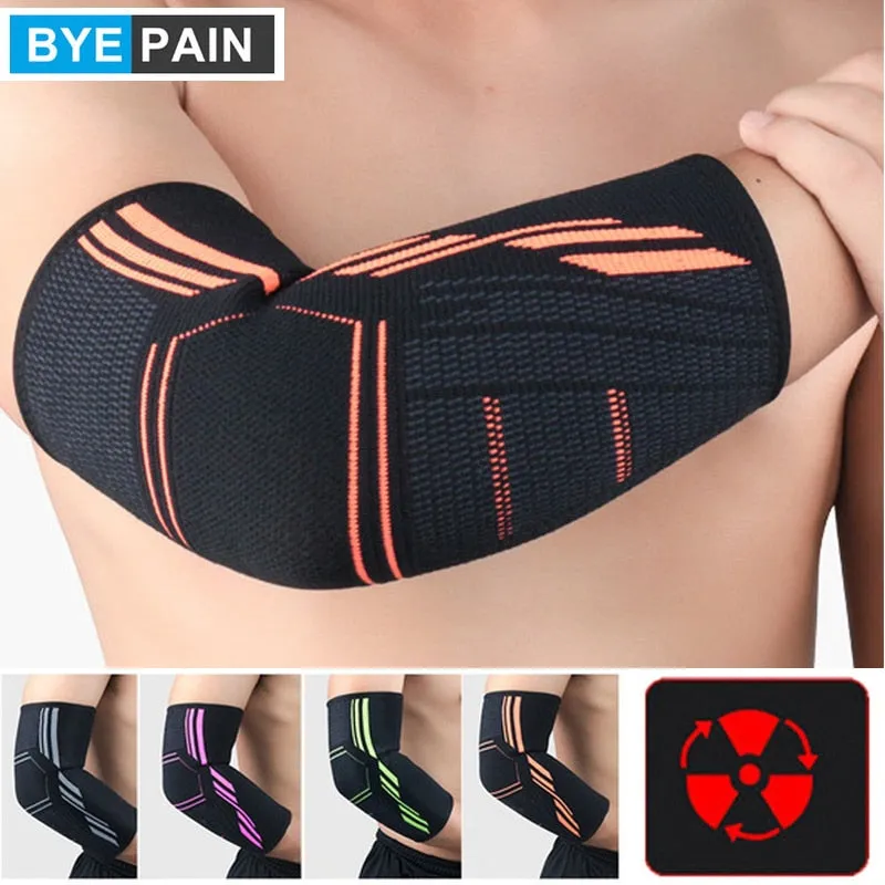 1 Pc Elbow Brace Compression Support Sleeve for pain relief