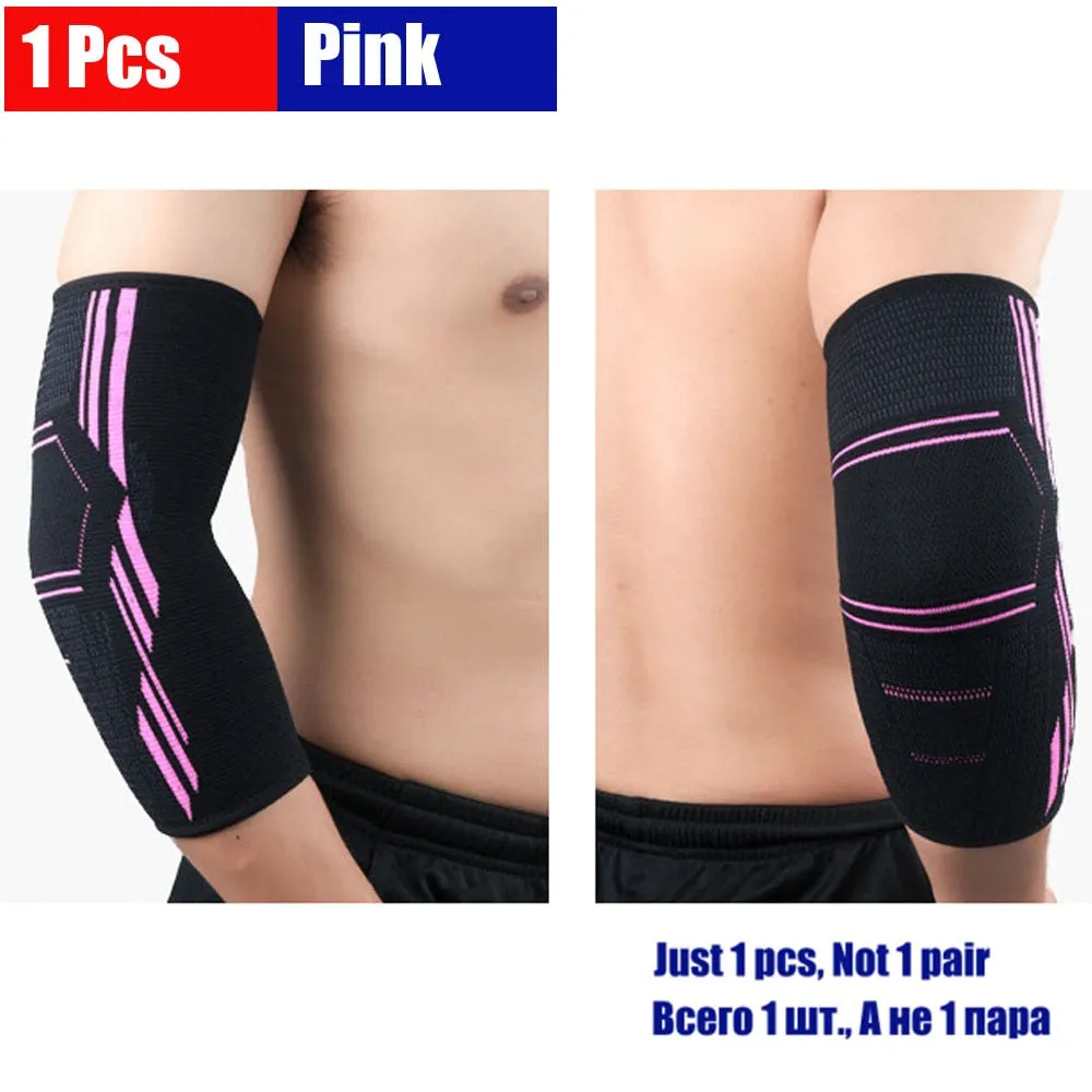 1 Pc Elbow Brace Compression Support Sleeve for pain relief