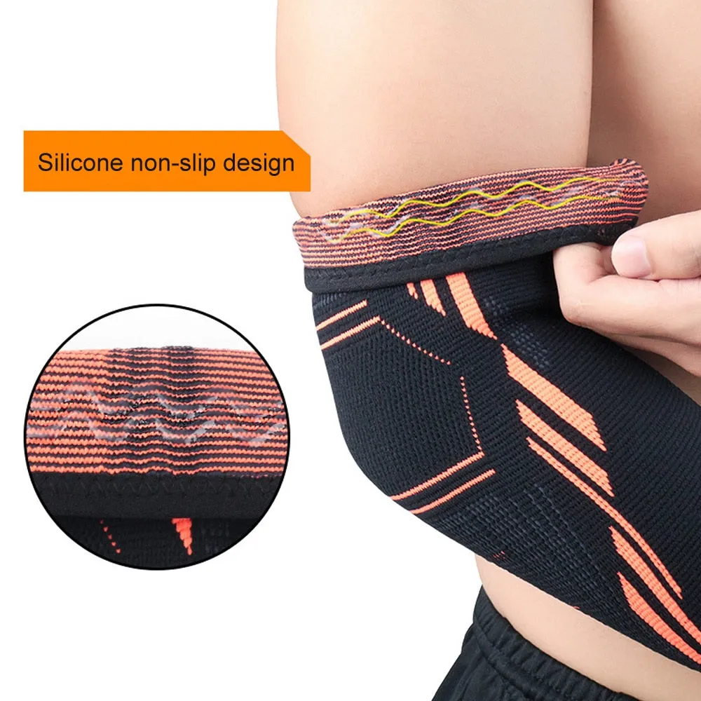 1 Pc Elbow Brace Compression Support Sleeve for pain relief