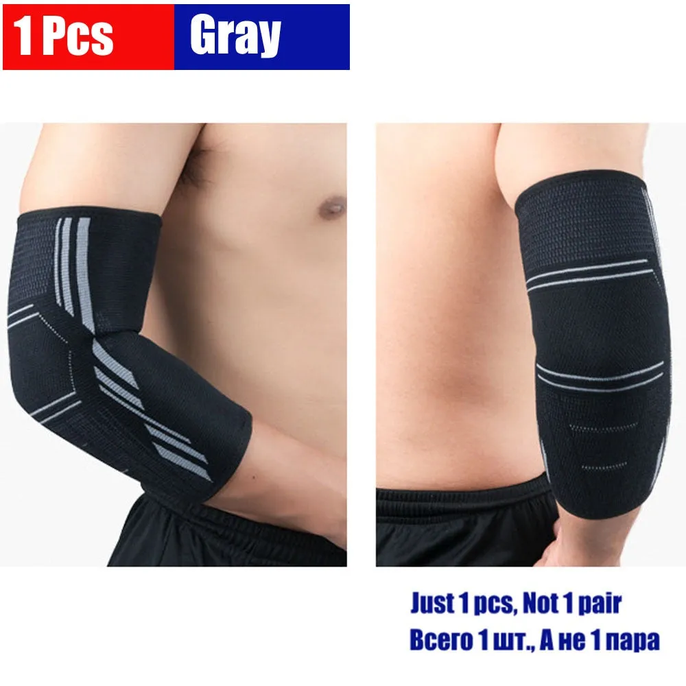 1 Pc Elbow Brace Compression Support Sleeve for pain relief