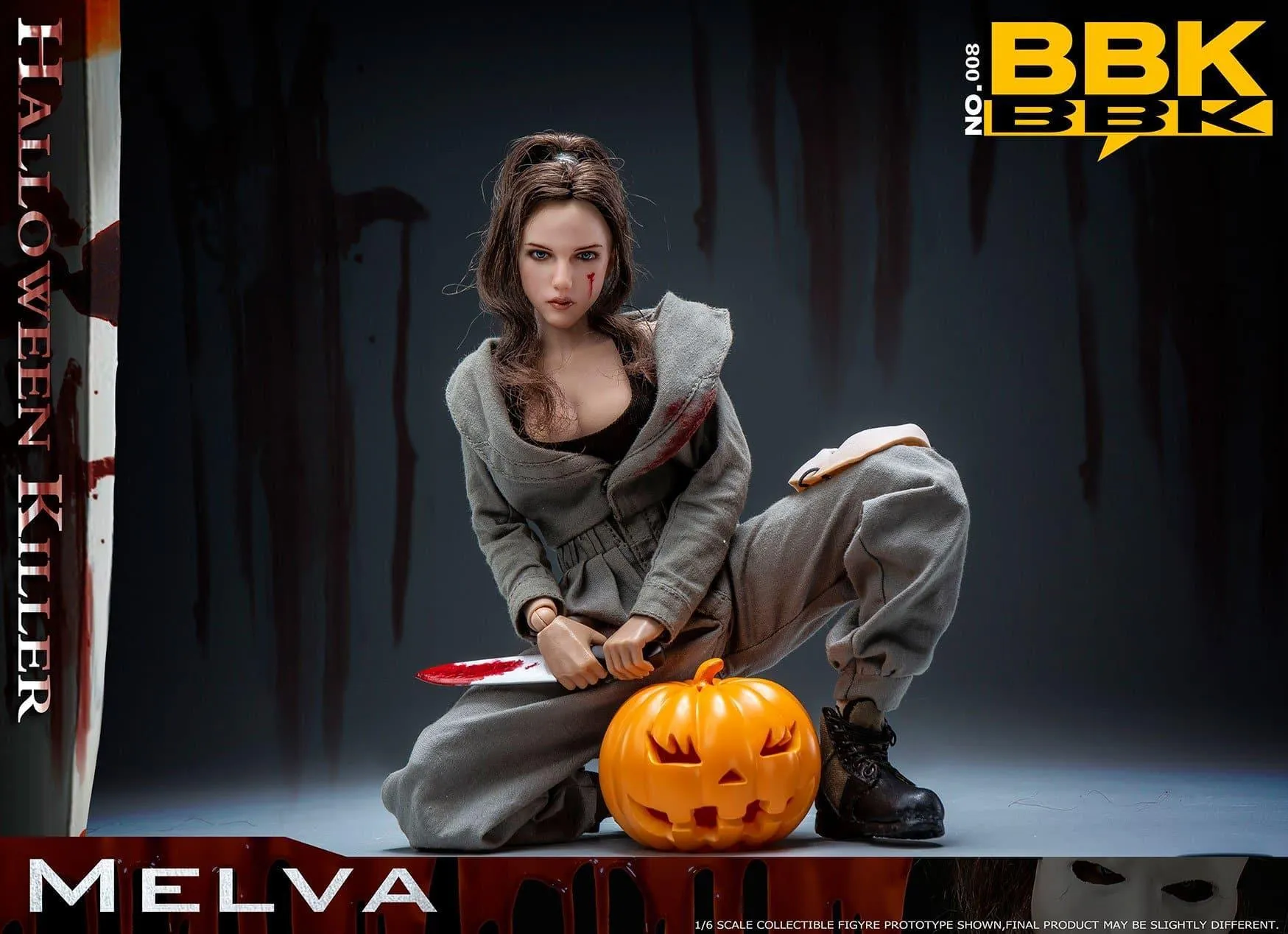 1:6 Halloween Killer Melva Action Figure