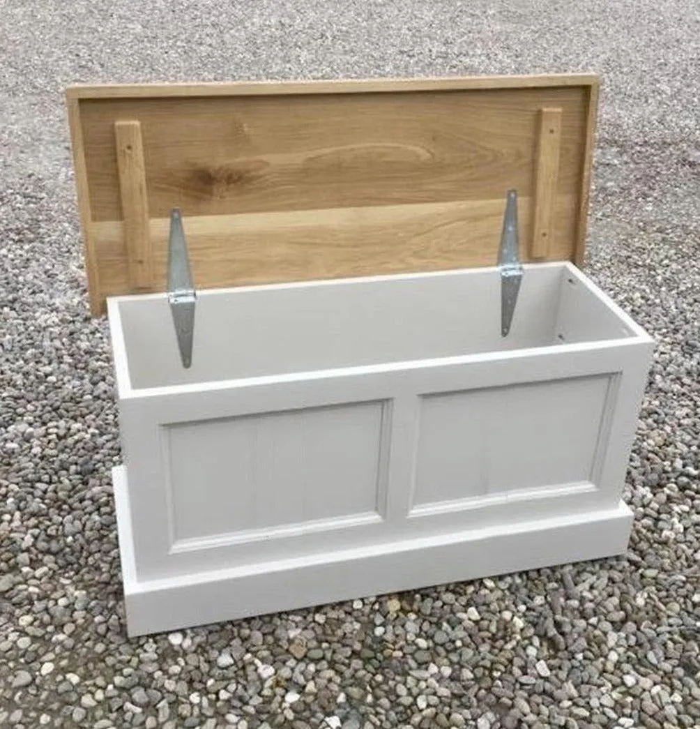 **2 Panelled Storage Box - to match our 2 Door Hall and Larder Cupboards (35 cm deep)