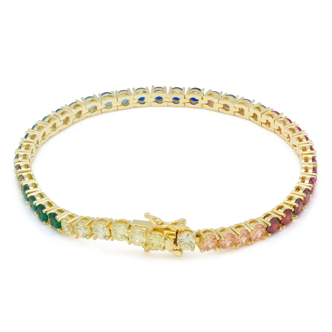 4mm Spectrum Tennis Bracelet