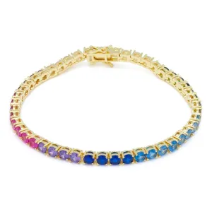 4mm Spectrum Tennis Bracelet