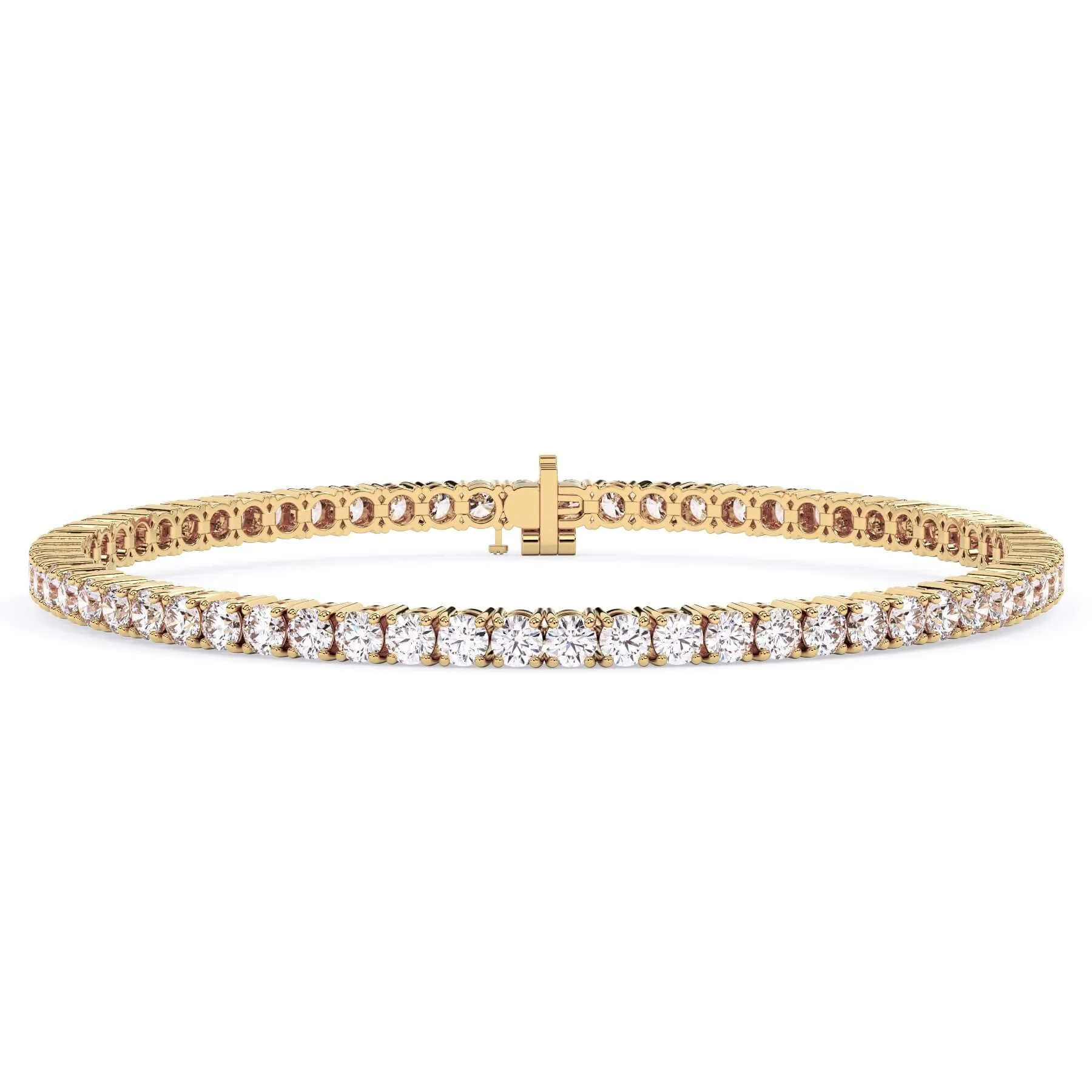 5 Carat Lab Grown Diamond Tennis Bracelet