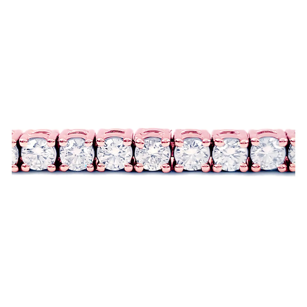 8.74cttw Forever One Moissanite Tennis Bracelet