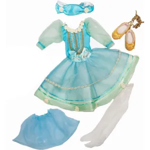 A Girl for All Time Victorian Ballet Costume for 16 inch British dolls