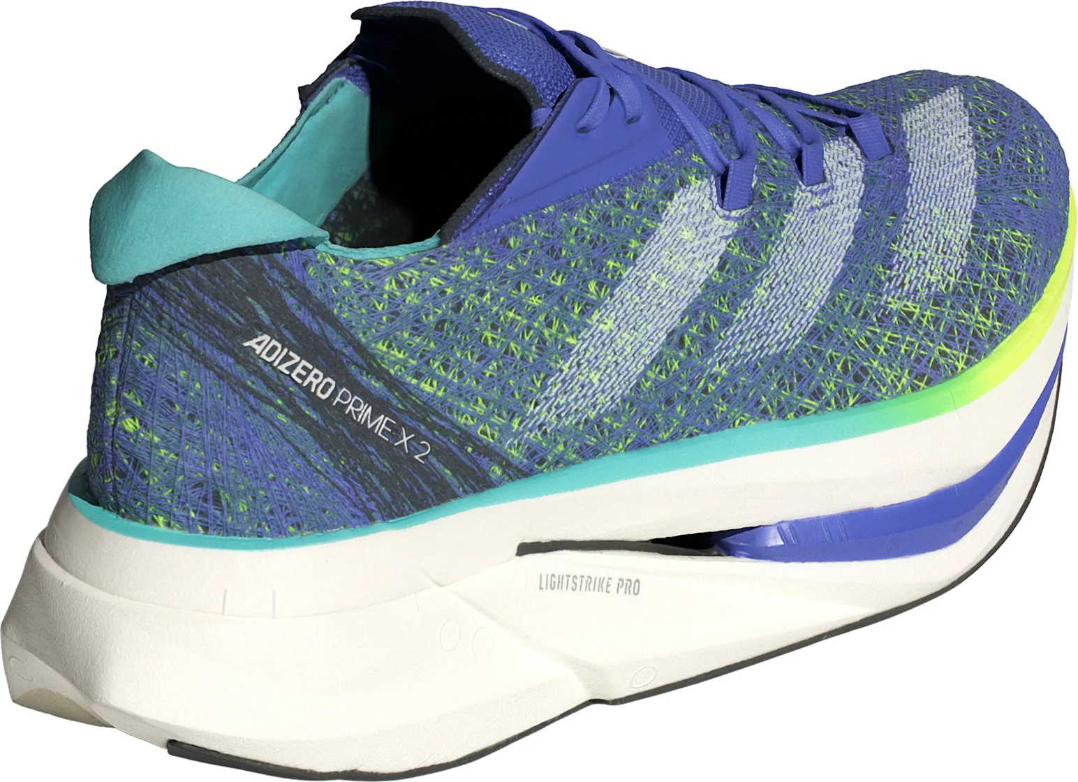 adidas Adizero Prime X 2.0 Strung Running Shoes - Blue