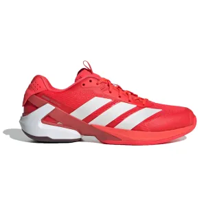 Adidas Adizero Ubersonic 5 All Court Tennis Shoes (Mens) - Lucid Red/Zero Metalic/Aurora Ruby