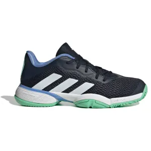 adidas Barricade Tennis Shoes (Junior) - Legend Ink/Cloud White/Blue Fusion