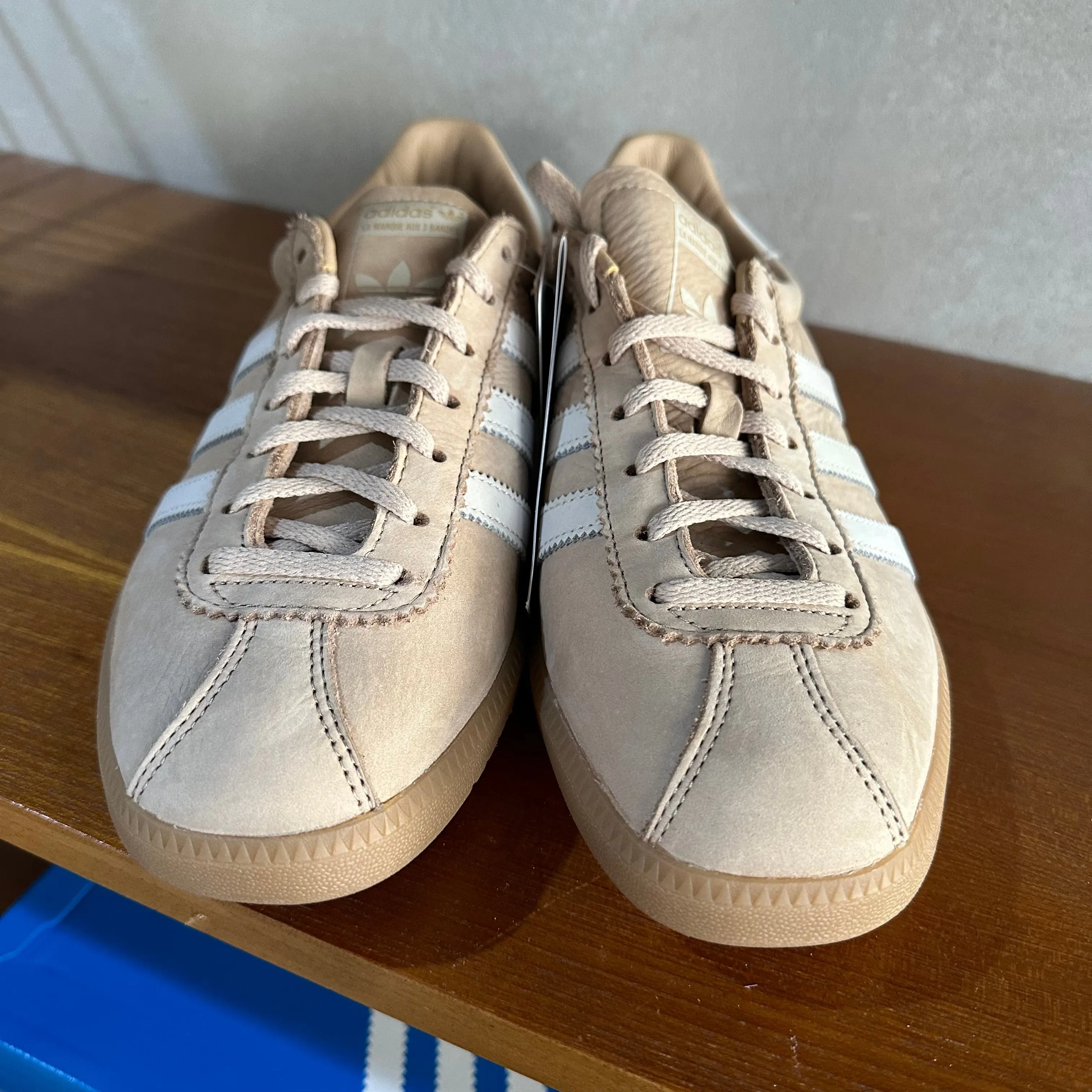 adidas Bermuda Trainers St Pale / Nude Gum - UK 9.5