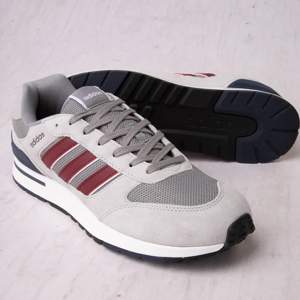 Adidas Original RUN 80S  Men’s - GREY/BURGUNDY/NAVY WHITE