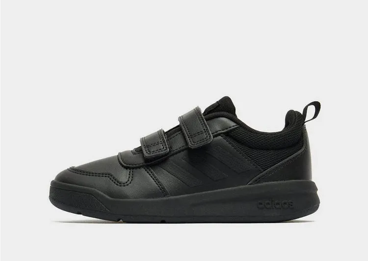 Adidas Tensaur C Youth Boys Black School Trainers