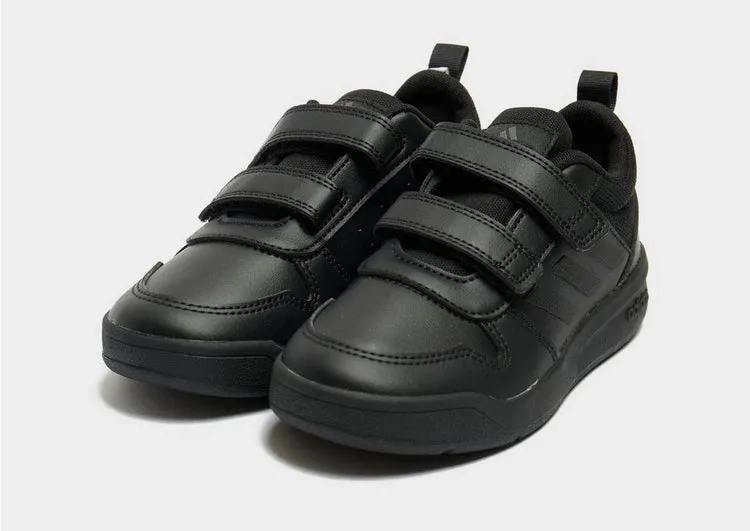 Adidas Tensaur C Youth Boys Black School Trainers