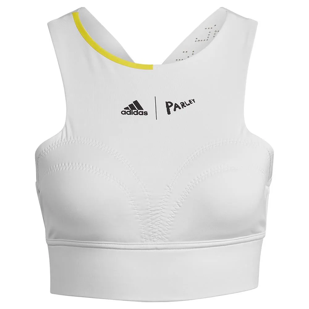 adidas Women's London Crop Top - Parley - White