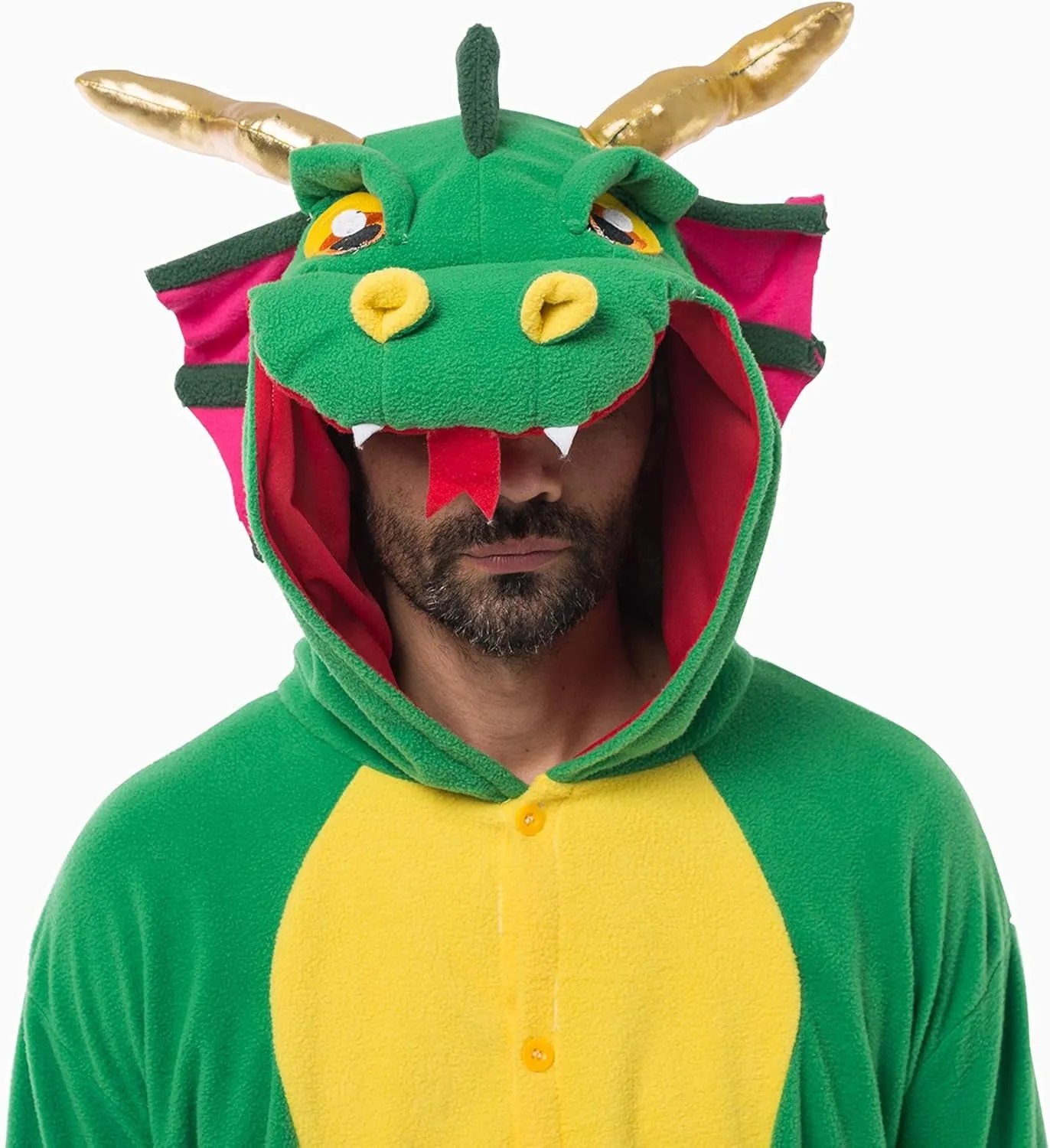 Adult Dragon Pajama Halloween Costume