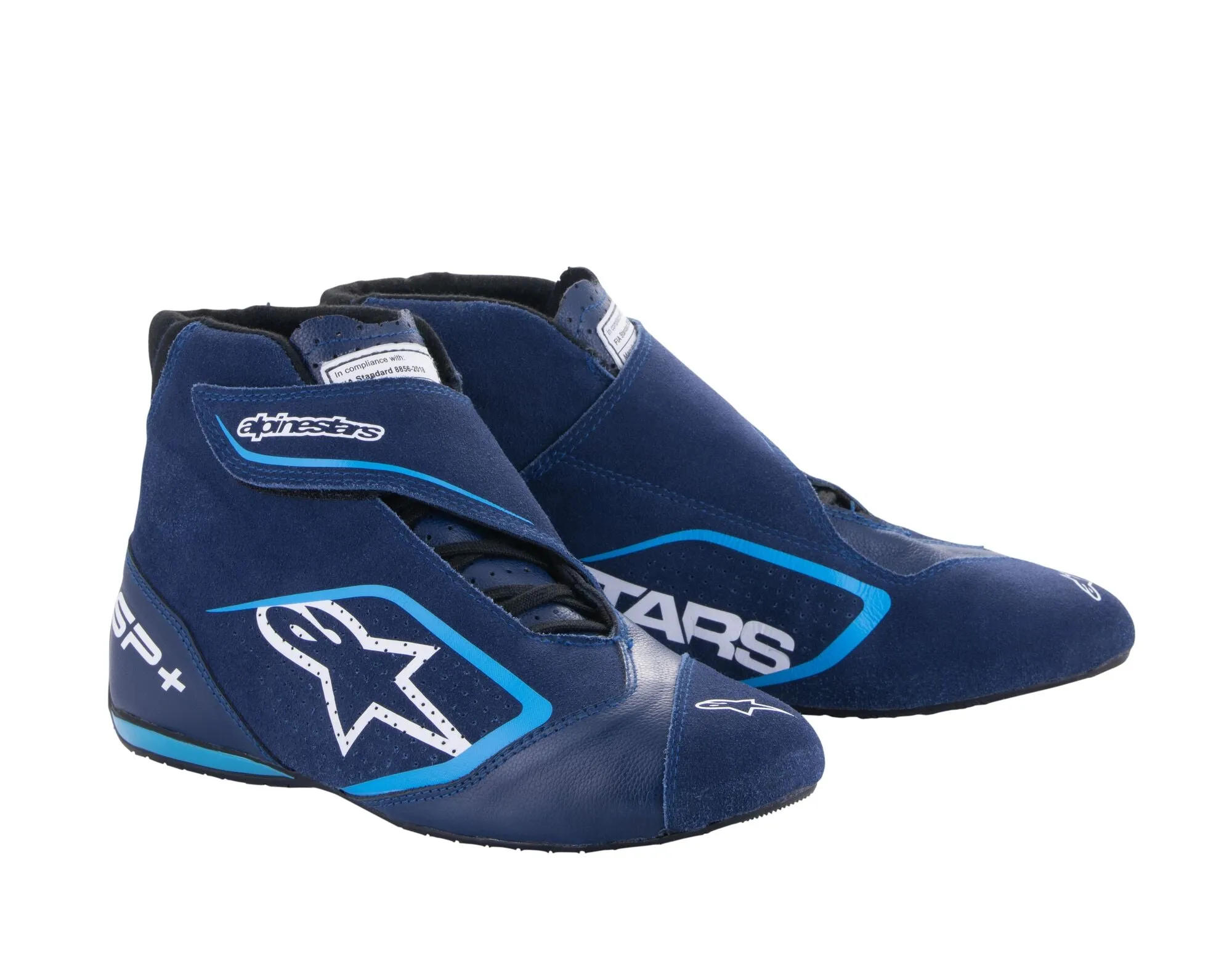 ALPINESTARS 2710723_7179_8,5 Racing shoes SP , FIA 8856-2018, ultramarine blue/light blue, Size 41