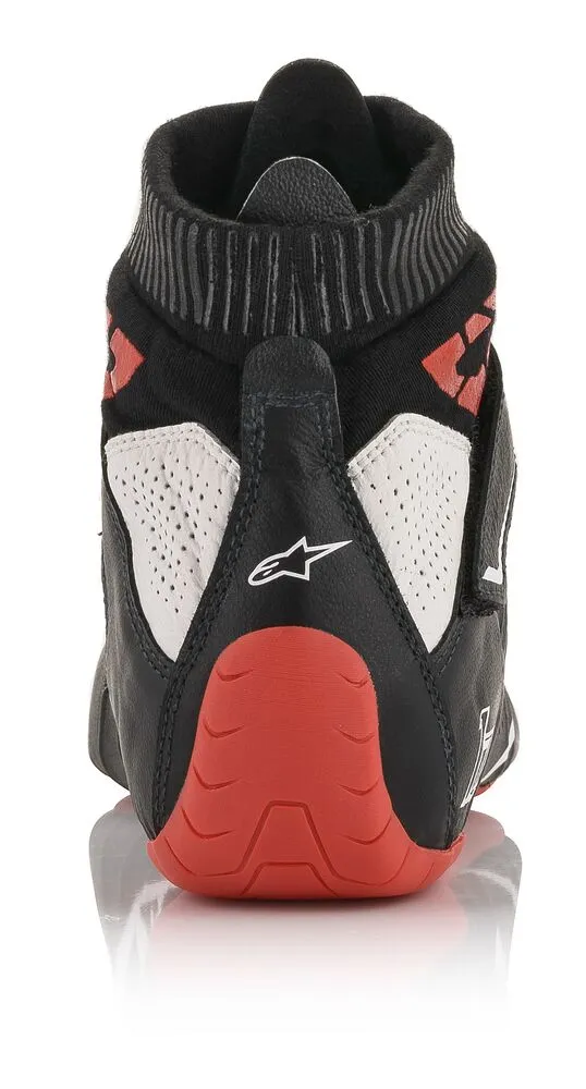 ALPINESTARS 2715020_123_8,5 TECH 1Z v2 Race shoes, FIA 8856-2018, black/white/red, size 41 (8,5)