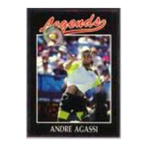 Andre Agassi Silver Foil Legends Card