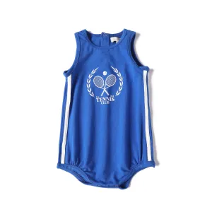 Anecdote Royal Blue Boys Tennis Romper (TE2477)