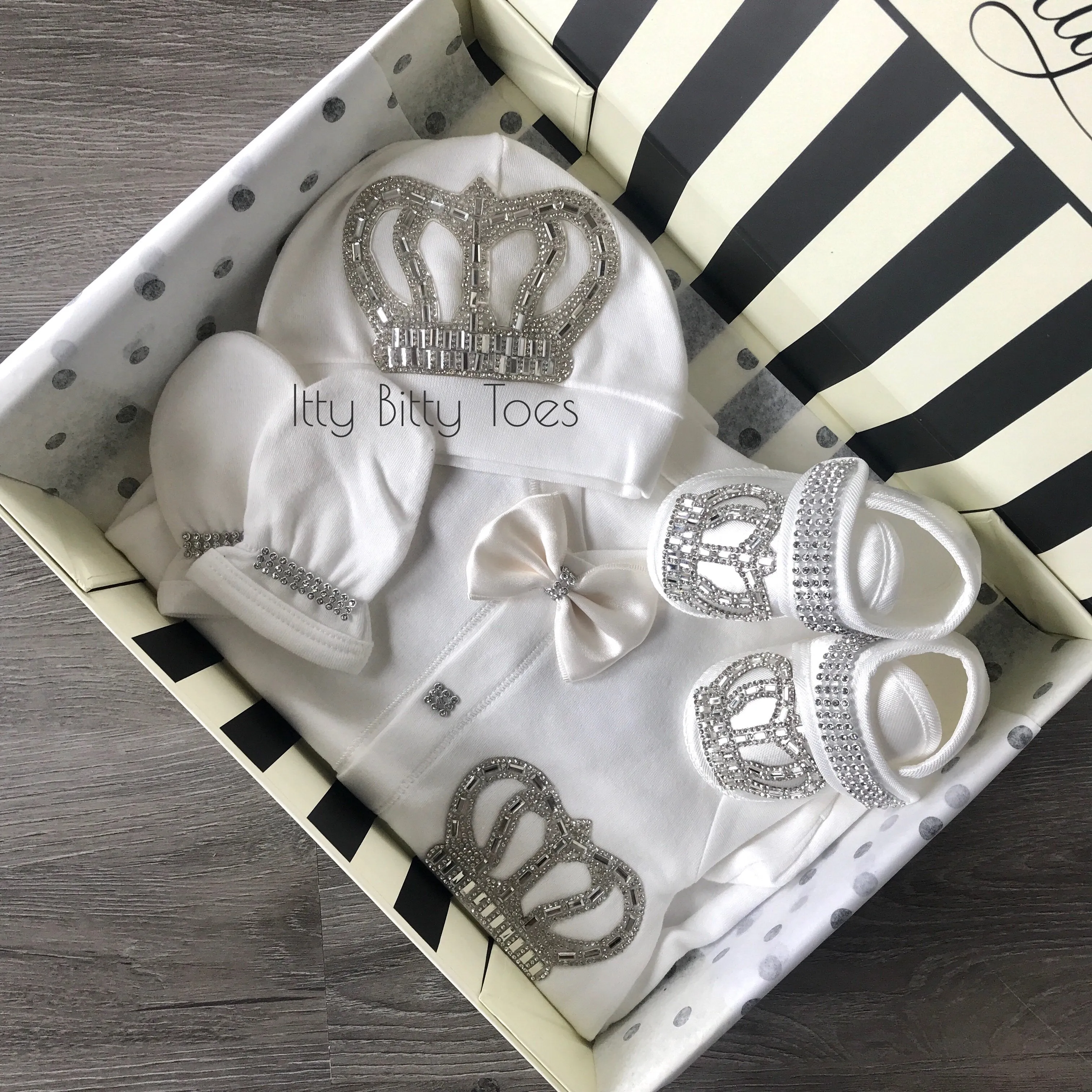 Angel Wings Jewels Set (White)