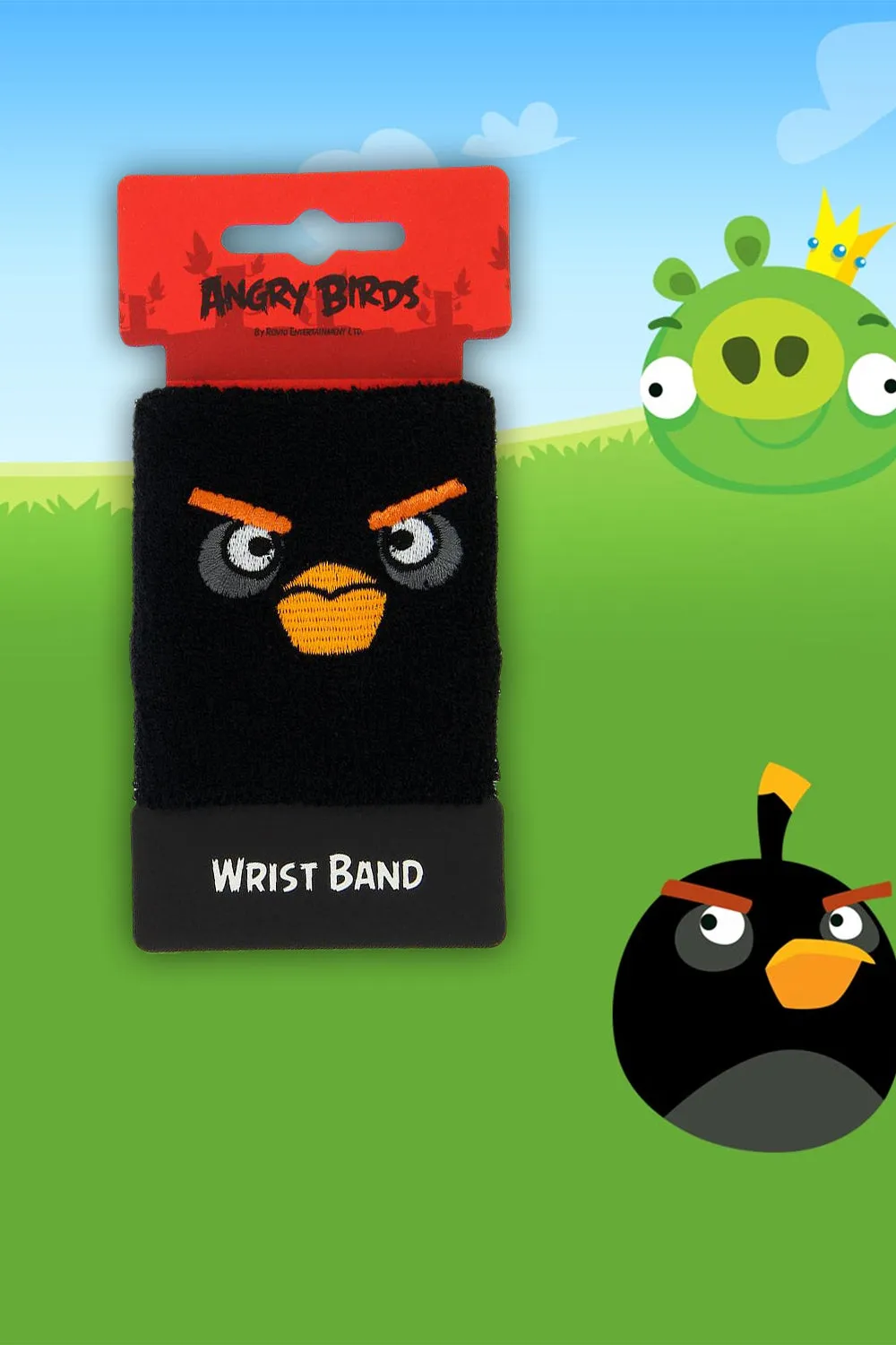 Angry Birds Wrist Band (Black)