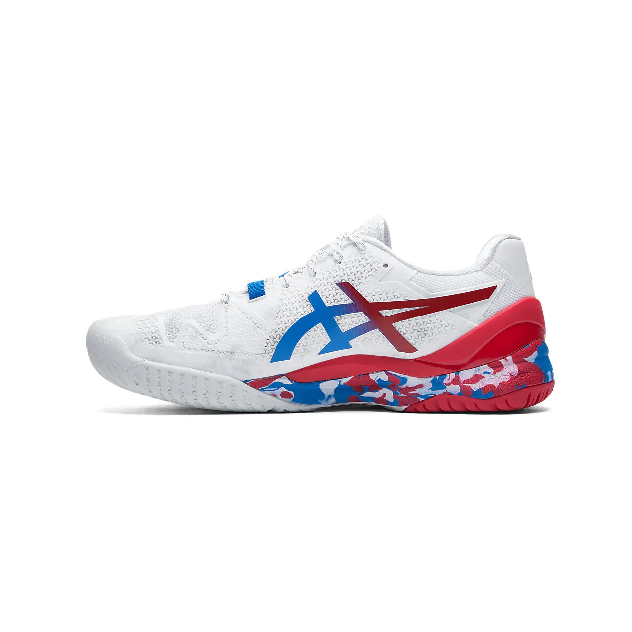 Asics Gel Resolution 8 Retro Tokyo White Womens Tennis Shoes