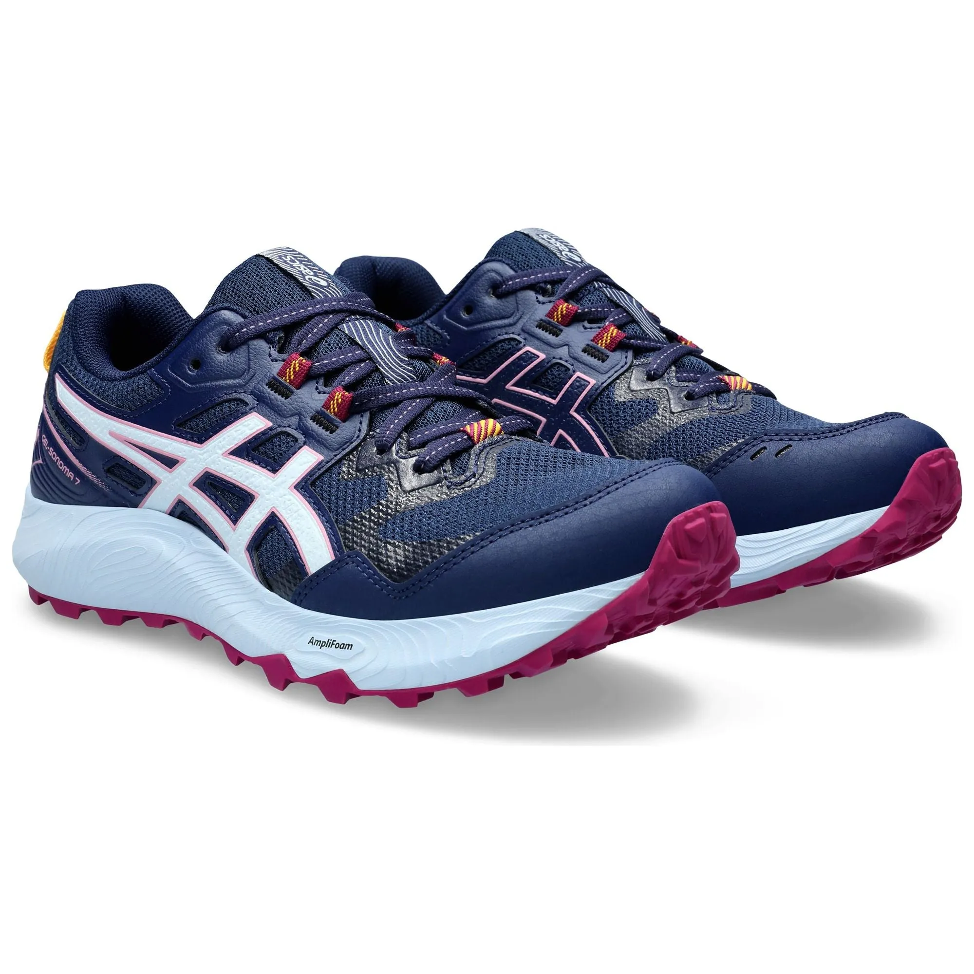 Asics Gel Sonoma 7 Womens Trail Running Shoes - Navy