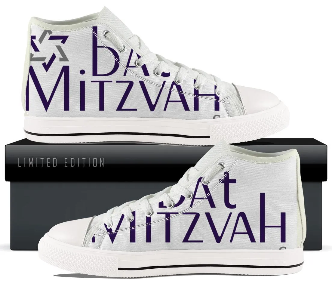 Bar / Bat Mitzvah High & Low Top Sneakers !