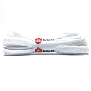 Basics Flat Tubular New Balance 8MM Laces - White