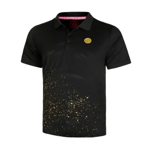 Bidi Badu Paris 2024 Polo (Men's) - Black/Gold