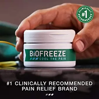 Biofreeze Arthritis Pain Relief Cream, Fast Acting, Long Lasting, & Powerful Topical Pain Reliever