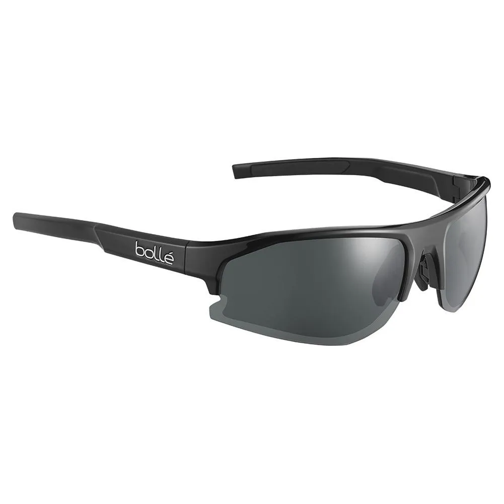 Bolt 2.0 Tennis Sunglasses Black Shiny and TNS