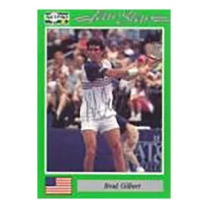 Brad Gilbert Signed  Men`s Card