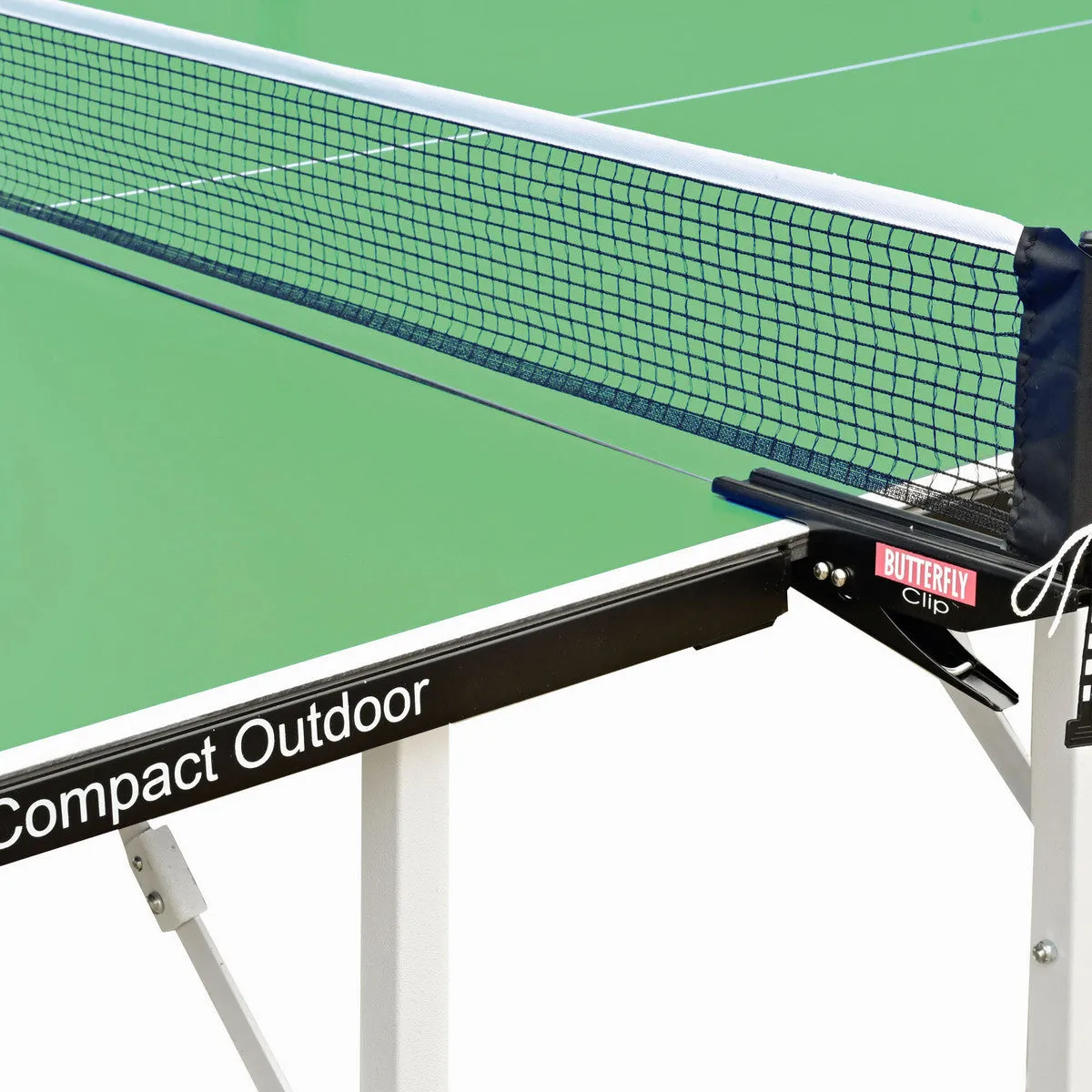 Butterfly Compact Indoor/Outdoor Green Table Tennis Table