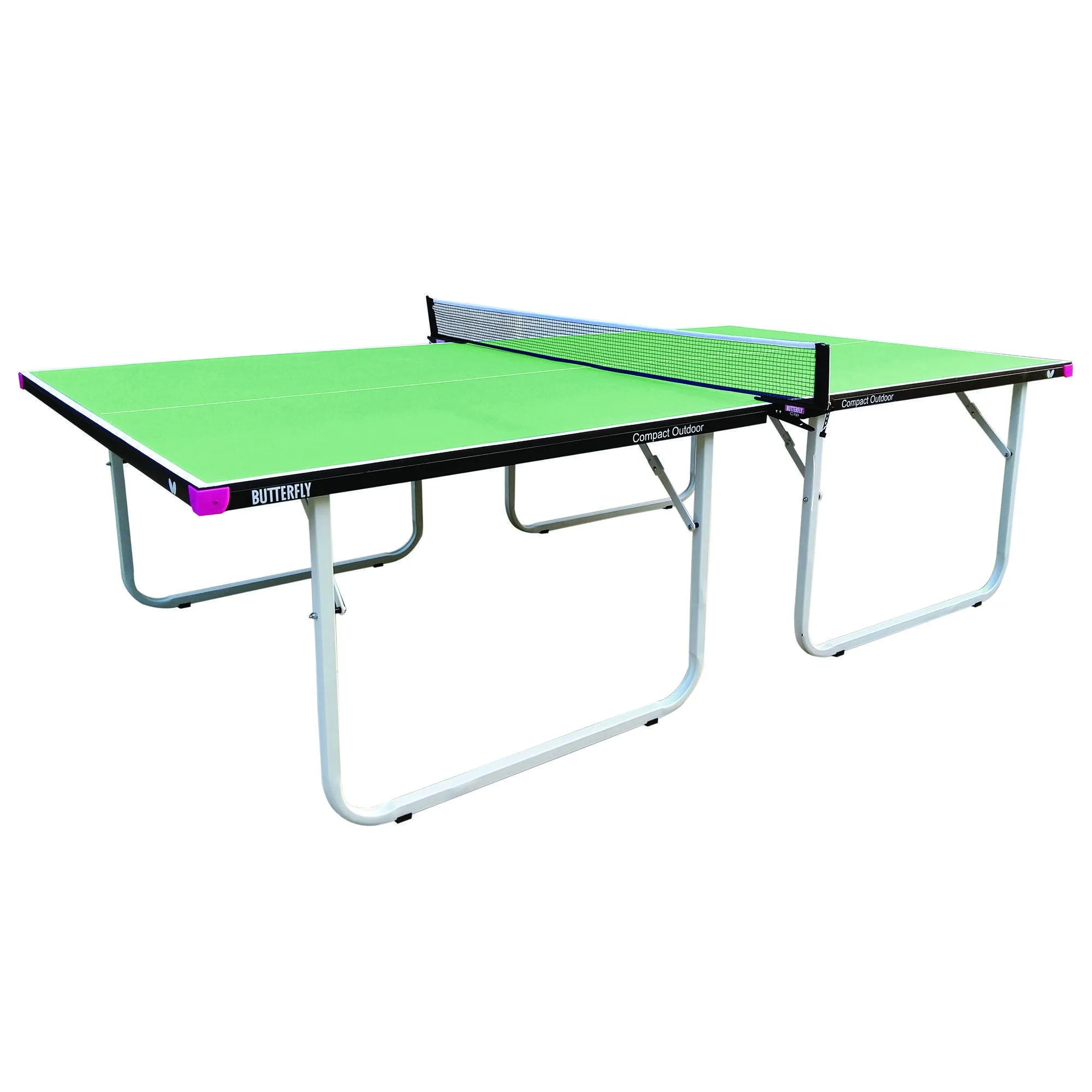 Butterfly Compact Indoor/Outdoor Green Table Tennis Table