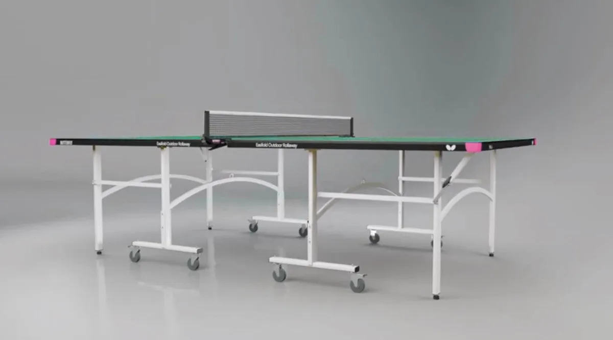 Butterfly Easifold Indoor/Outdoor Rollaway Table Tennis Table - Melamine top