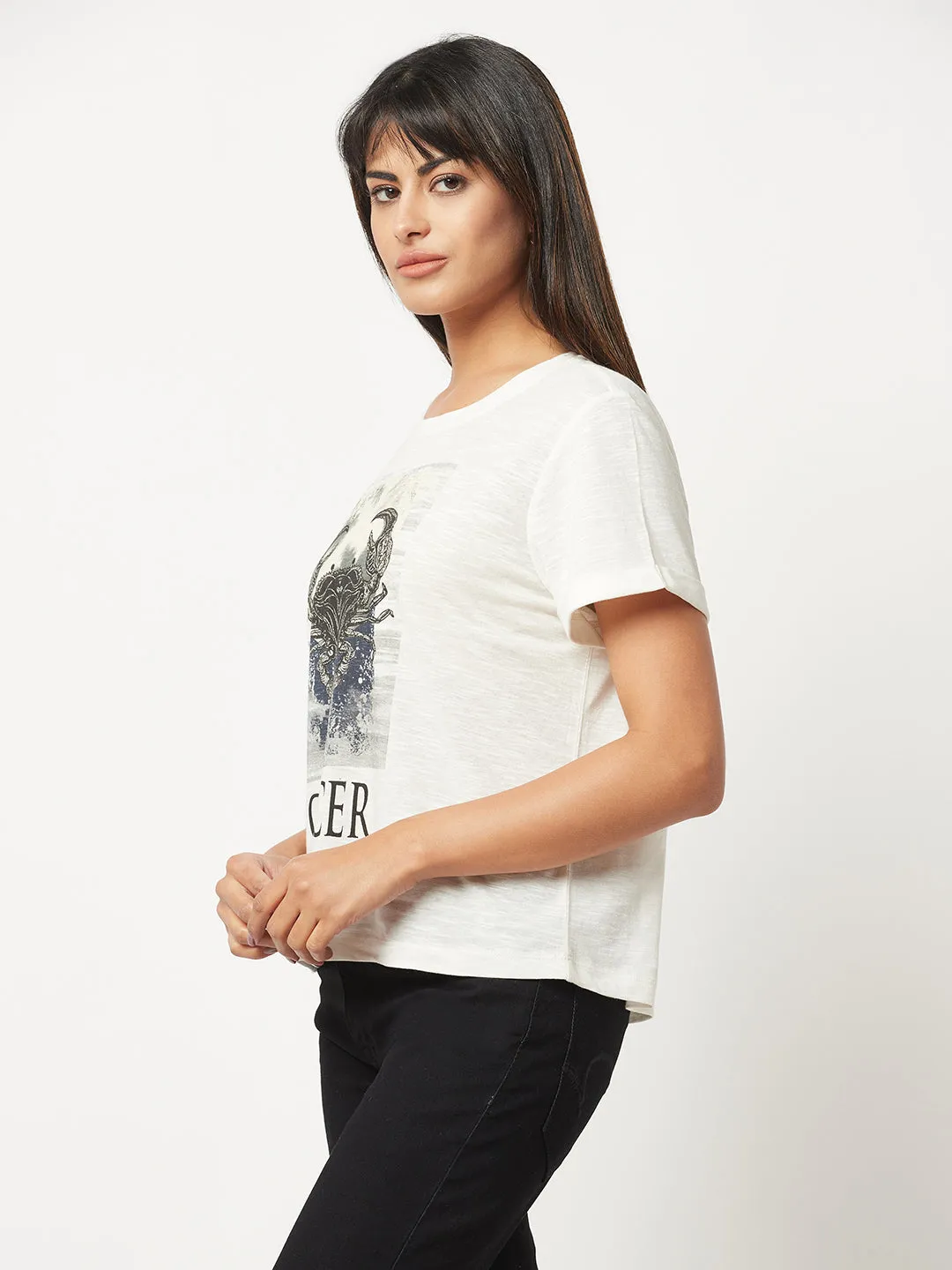 Cancer Zodiac Sign T-shirt