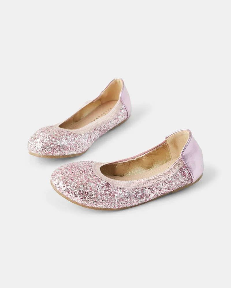 Catie Party Ballet - Peony Glitter