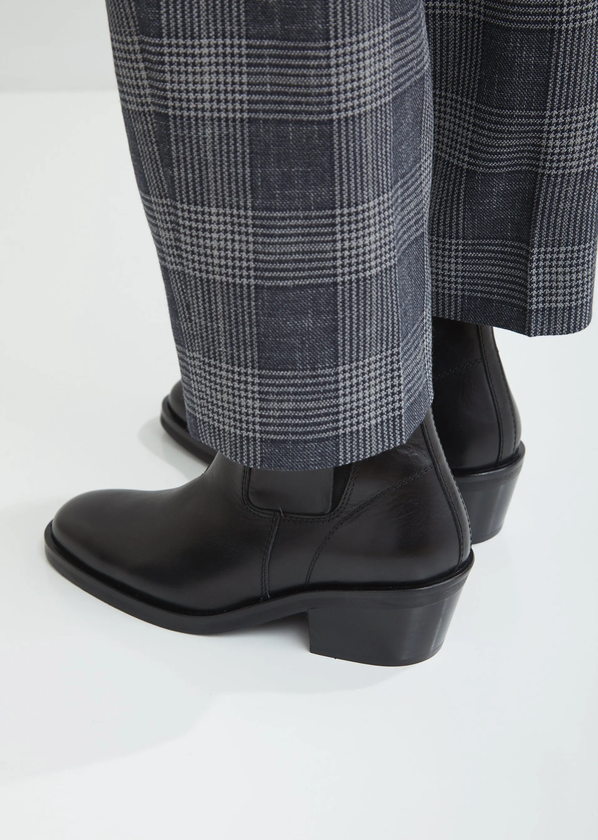 Classic Leather Ankle Boots