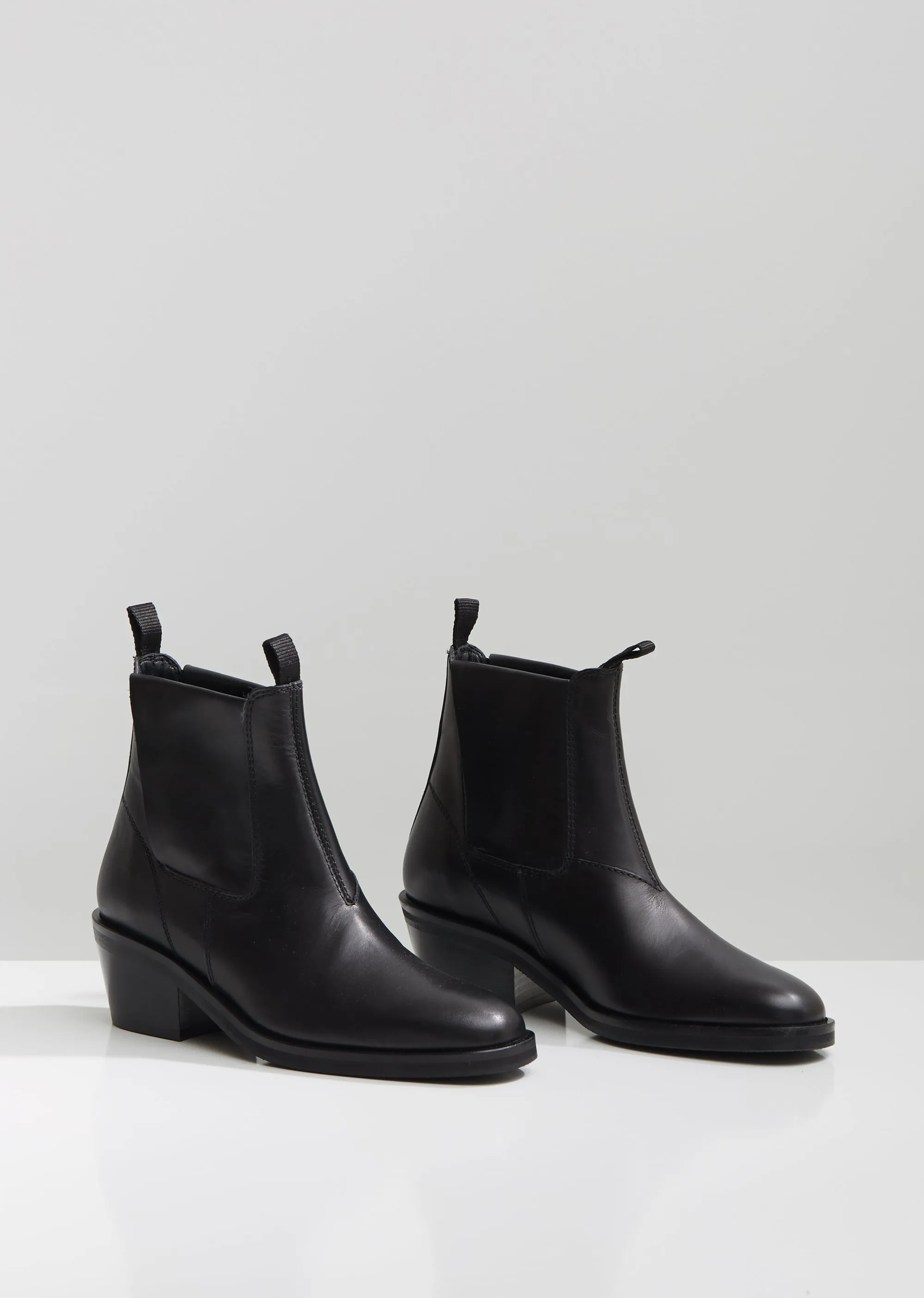 Classic Leather Ankle Boots