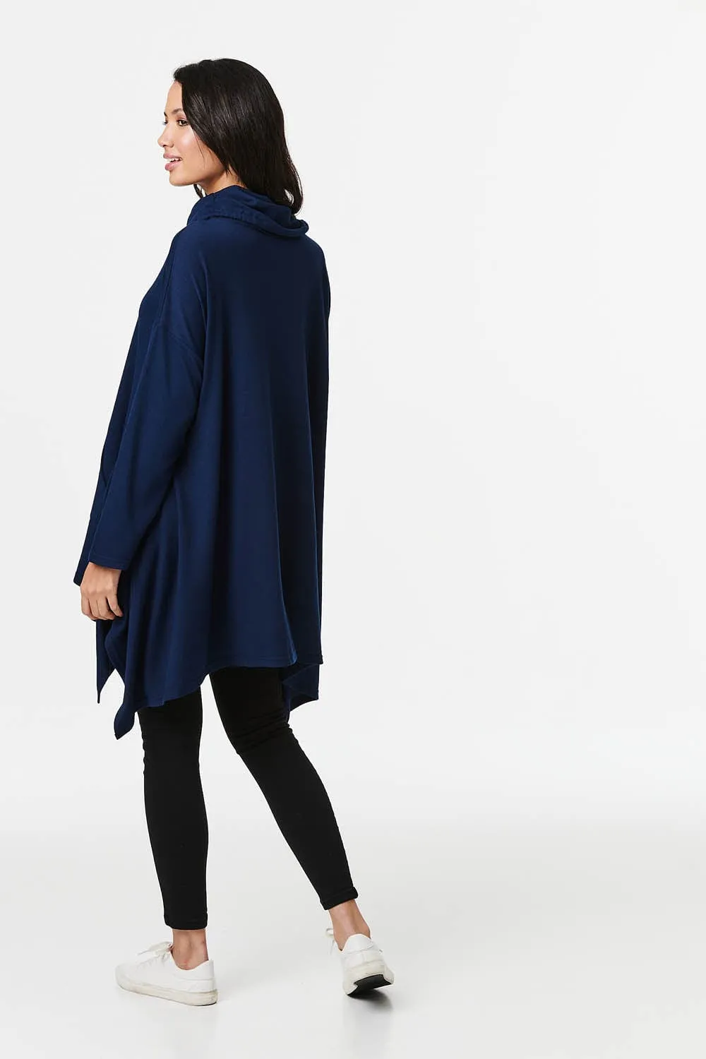 Cowl Neck Oversized Jumper