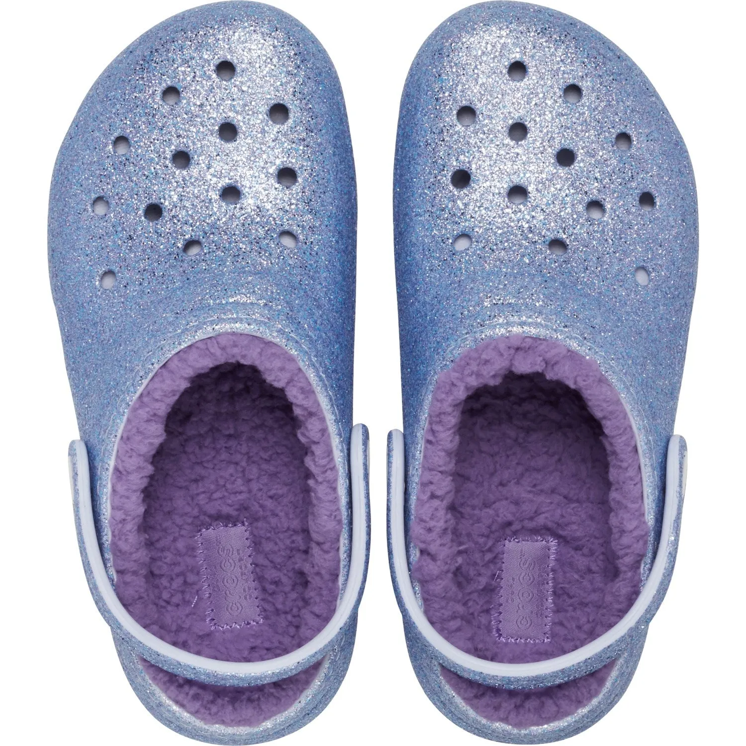 Crocs Frosted Glitter Classic Lined Glitter ClAnd