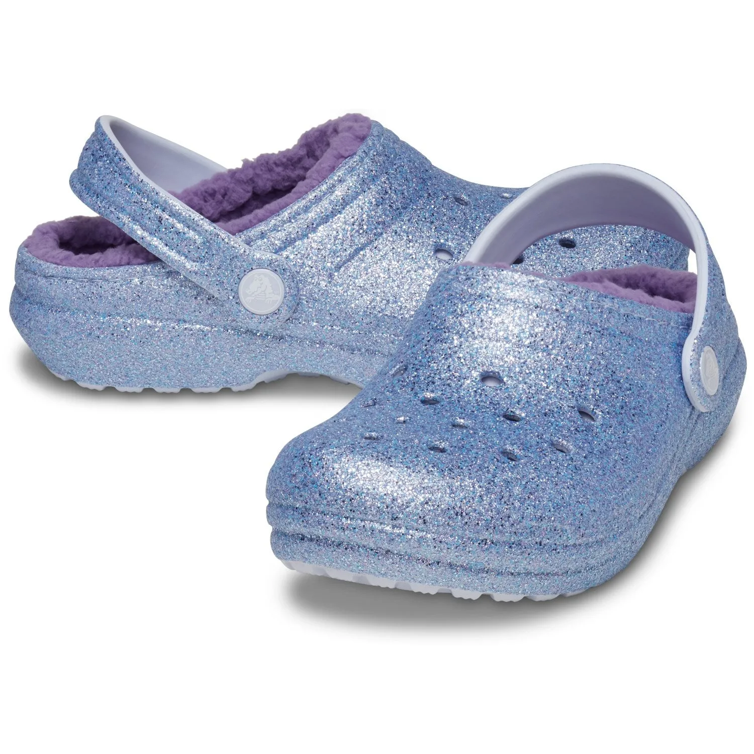 Crocs Frosted Glitter Classic Lined Glitter ClAnd