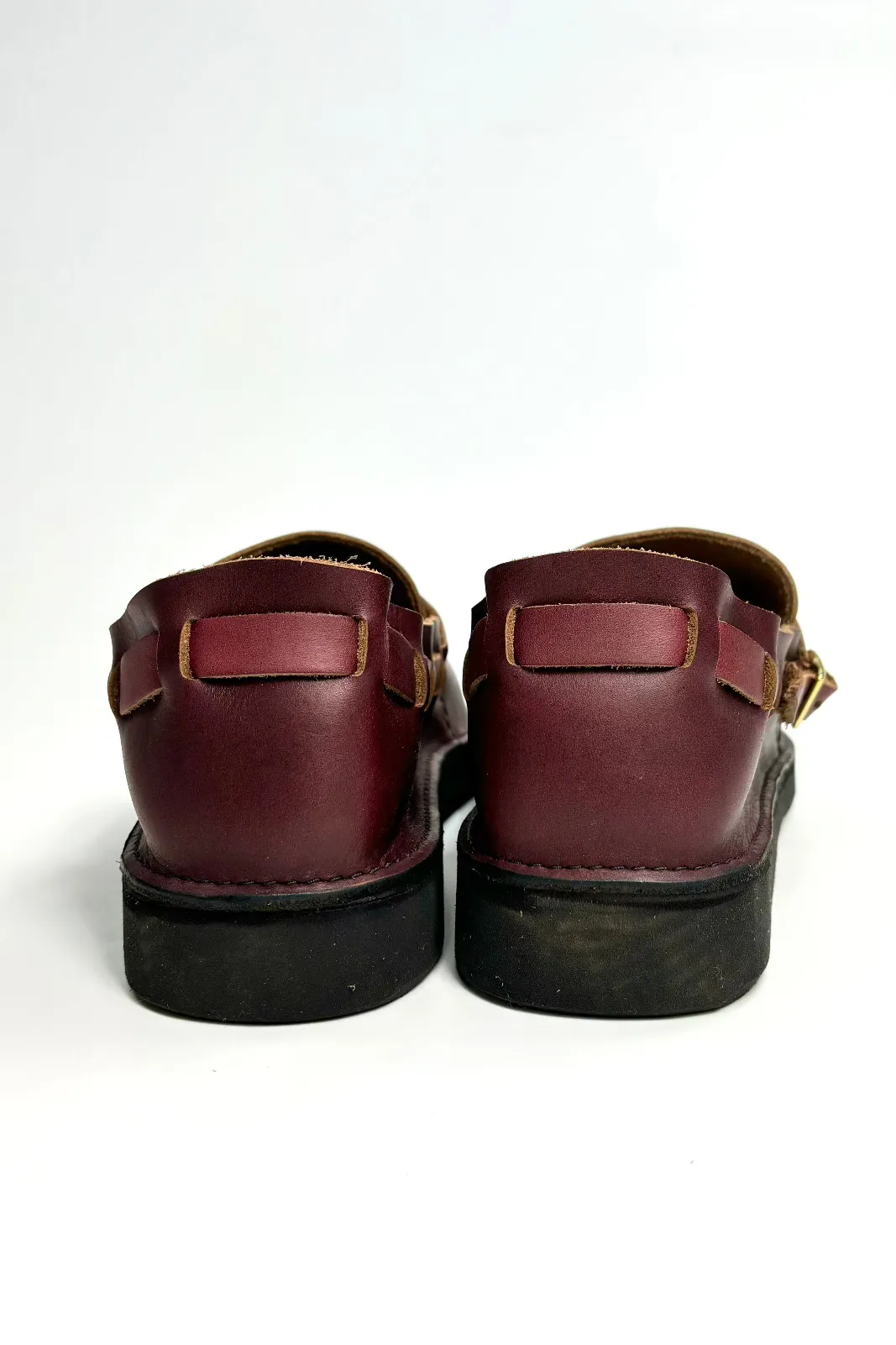 Custom Middle English Shoe Oxblood