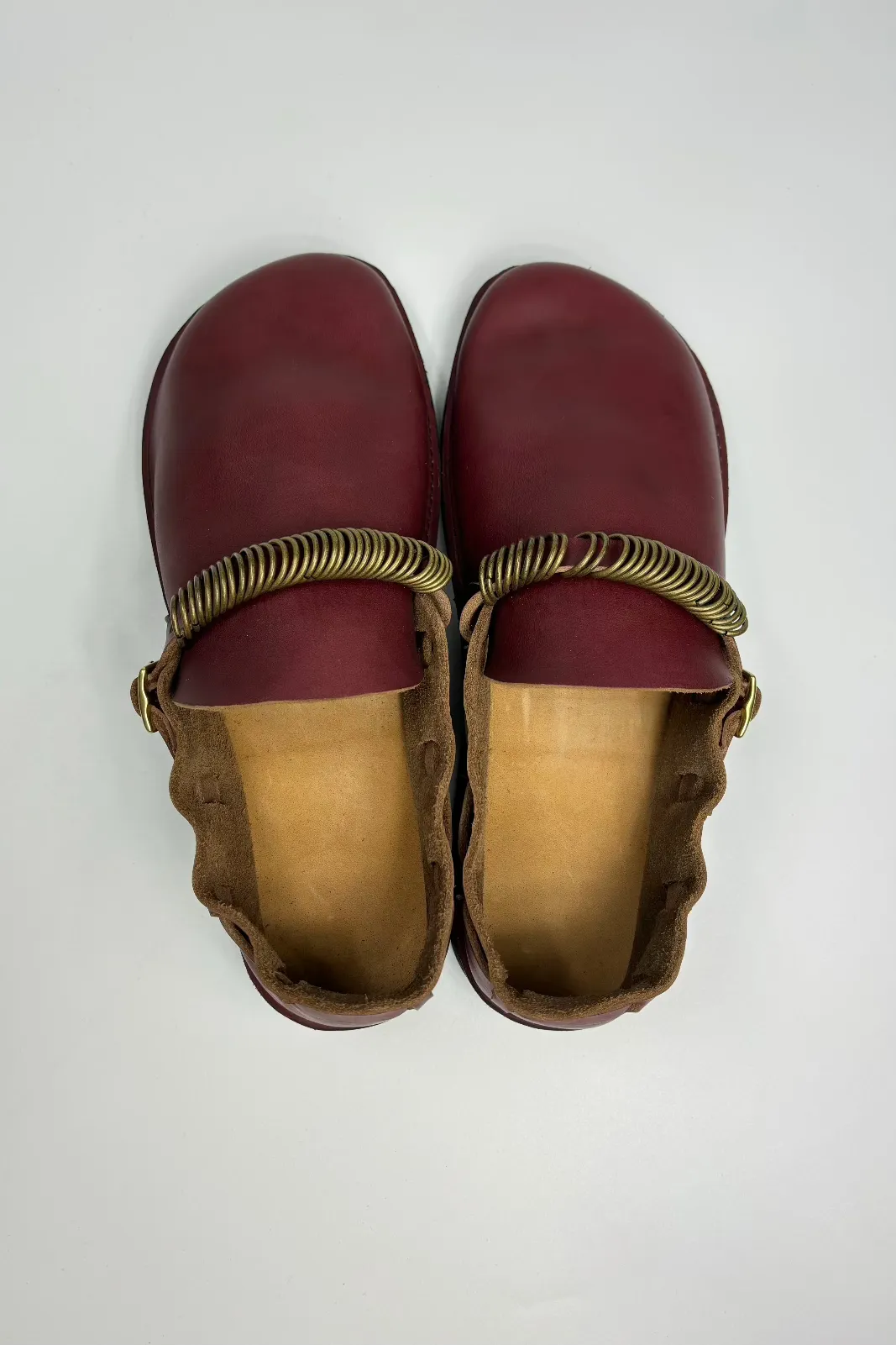 Custom Middle English Shoe Oxblood