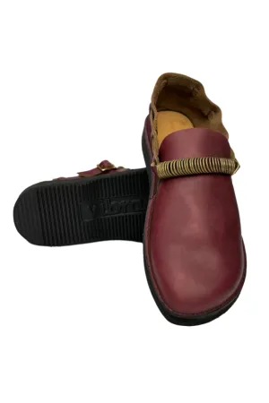 Custom Middle English Shoe Oxblood