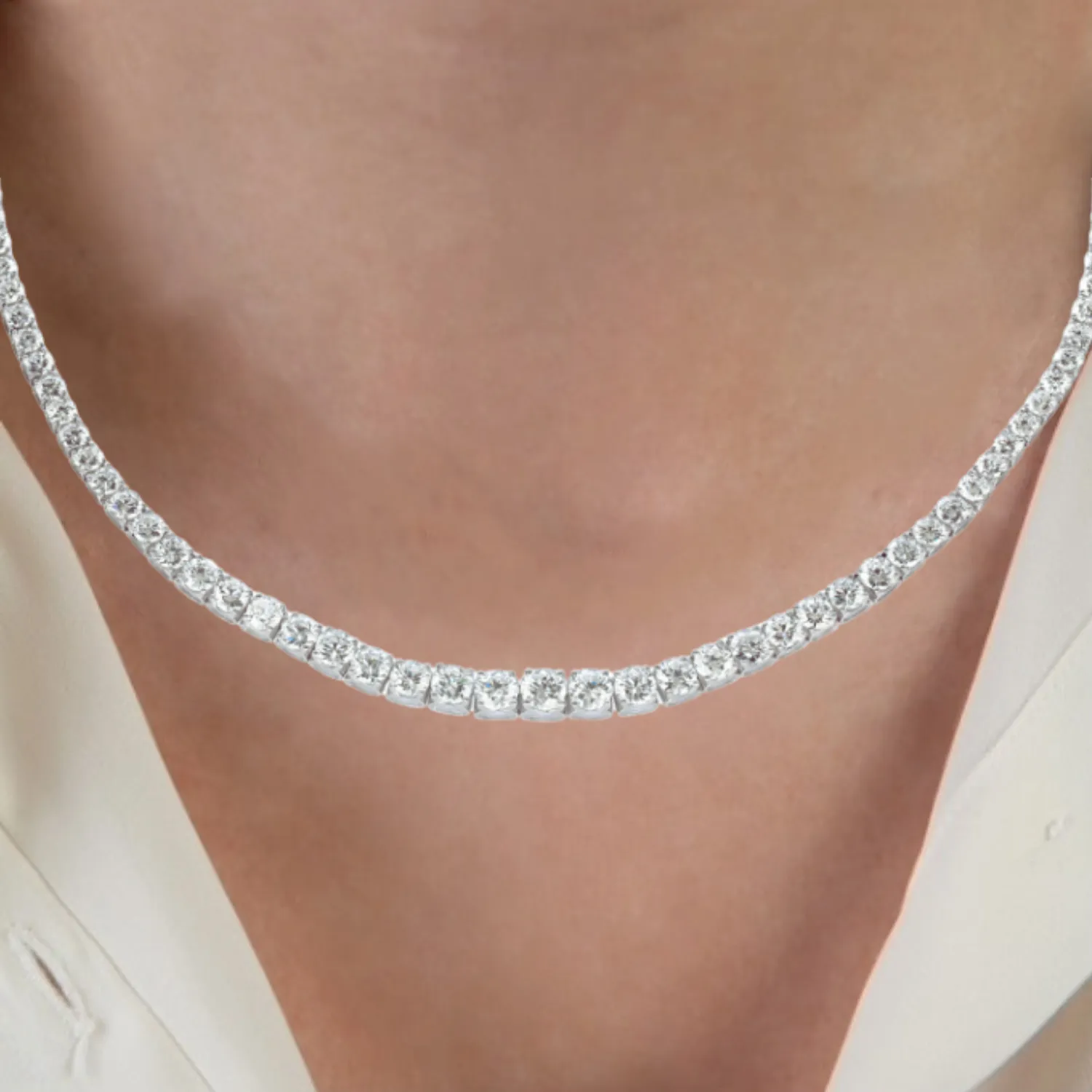 Diamond Choker Necklace