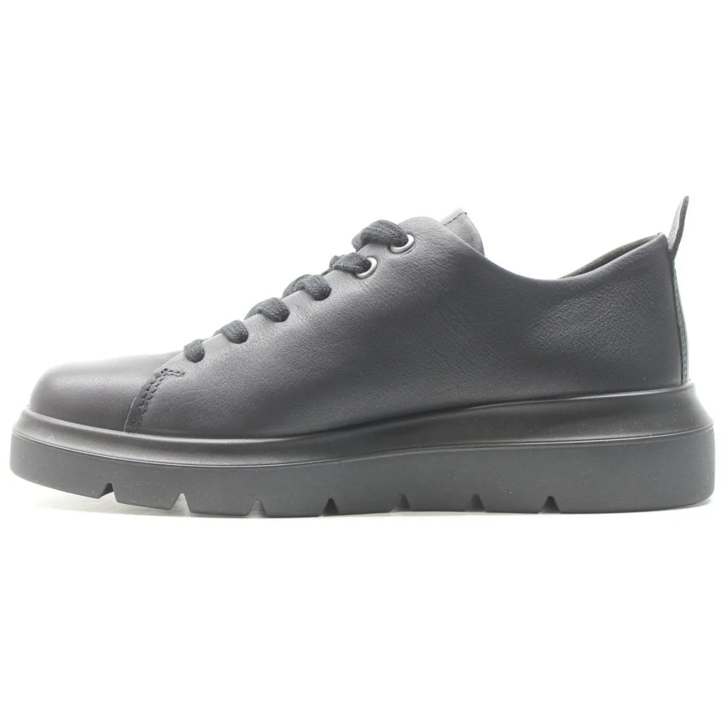 Ecco Womens Shoes Nouvelle Casual Lace-Up Low-Top Leather - UK 5-5.5