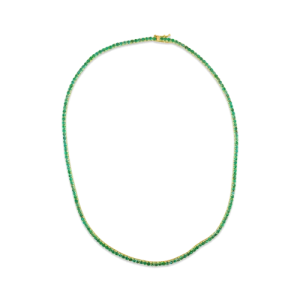 Emerald Tennis Necklace